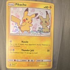 Pokémon TCG Pikachu Team Up Black Star Promo SM162 Mint/NM on eBay