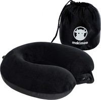 Memory Foam Reisekissen Nackenkissen Bequem Schlafen Flugzeug Auto Zug Bus