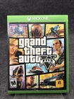 Grand Theft Auto V (Xbox One, 2014) CIB + Map & TESTED