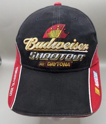 RARE  Vintage DESIGN BUDWEISER SHOOTOUT AT DAYTONA INTER SPEEDWAY CAP 2/10/2007