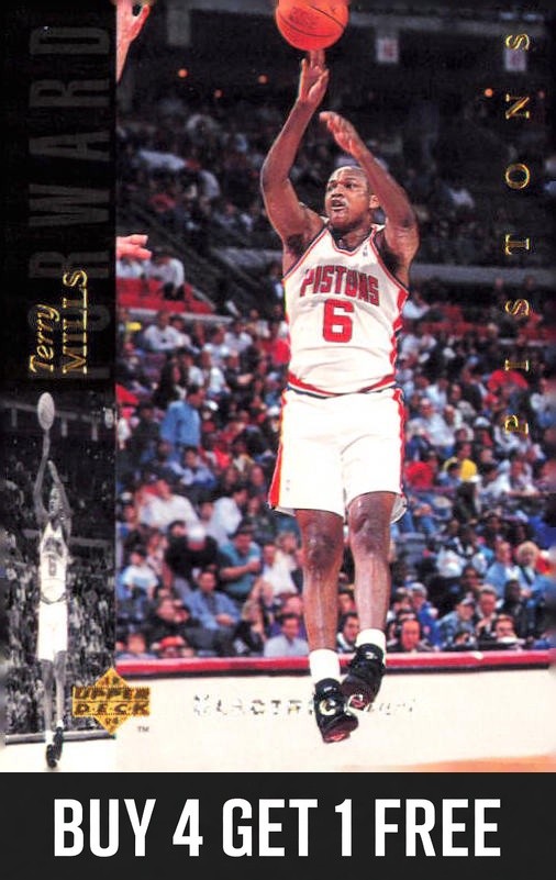 Terry Mills 1993-94 Upper Deck Special Edition #101 Detroit Pistons