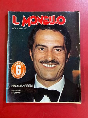 IL MONELLO Zeitschrift 1978 8 NINO MANFREDI G. JONES M.MONROE ich proprio io I ROMANS
