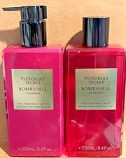 VICTORIA'S SECRET Bombshell Passion Body Mist Lotion Duo Set
