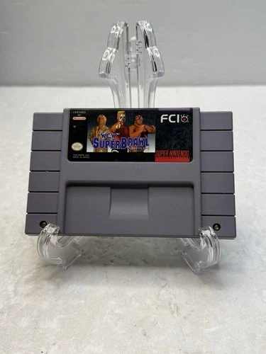 WCW SuperBrawl Wrestling SNES Super Nintendo Video Game NO LOWBALL OFFERS