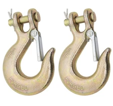 5/16 inch Clevis Slip Hook with Safety Latch, 5/16 g70 Chain Hook, 5/16 Safet...