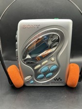 Sony Walkman WM-FX481 FM/AM Radio Cassette Tape Player NEW BELT Tested And Works