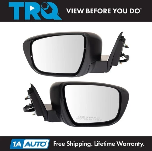 TRQ Mirror Set Fits 2017-2021 Nissan Rogue Sport