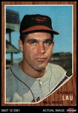 1962 Topps #533 Charley Lau Orioles SHORT-PRINT 3.5 - VG+