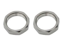 Holden Wiper Arm Pivot Nuts 48-215 FX FJ FE FC FB EK Chromed 2pcs - H1075