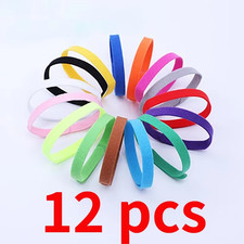 12 Pcs/Set Puppy Newborn Pets Identify Collars Adjustable Nylon Small Pet Dog Co