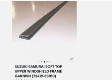Soft Top Garnish Connect Soft Top To Windshield Frame For Suzuki Samurai 80-95