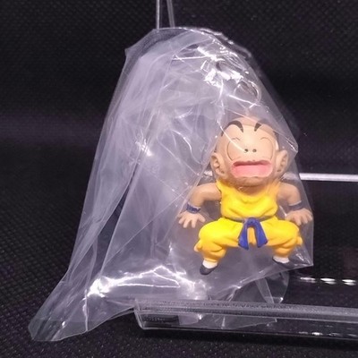 103 Dragon Ball UDM Schlüsselanhänger Krillin (schwarze Schnur, neu)