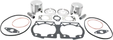 WISECO Piston Kit with Gaskets for Ski-Doo 454 Engines - 67.50 mm SK1205