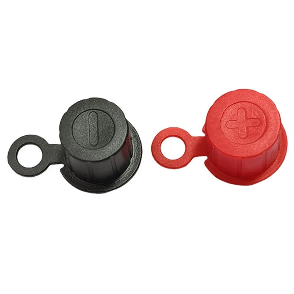 Plastic Cover Caps Battery Post TopOne Red Per Set Terminals Protects θ - Image 2 of 4