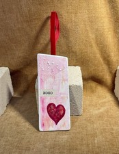 Handmade Wooden Painted Love Board , Gift Idea