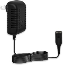 12V Charger for Braun Series s3 s5 s6 s7 s8 s9 Shaver, Charger Cord Wall Power A