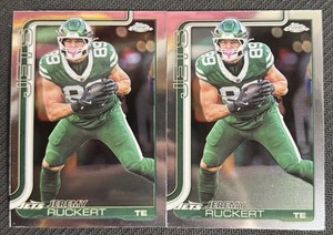 2025 NFL Topps Chrome - Jeremy Ruckert TE NY Jets 2pk 💎🔥