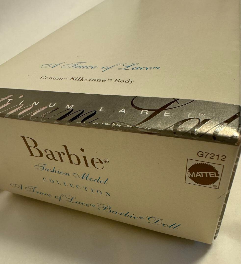 Barbie Doll A Trace Of Lace Silkstone Platinum Label