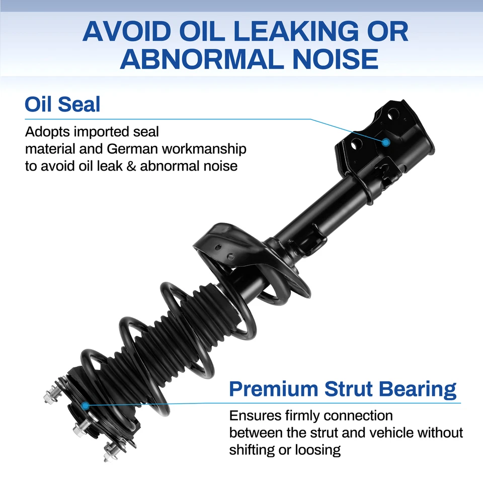 Set(4) Front Struts & Rear Shocks Assembly For 2007- 2011 Honda CRV CR-V 2.4L - Image 4 of 4