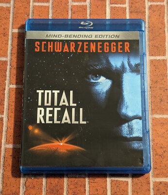 Total Recall (Mind-Bending Edition) (1990 Blu Ray) Schwarzenegger Verhoeven 