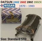 OEM Standard (STD) Datsun 280ZX Engine Crankshaft Main Bearing set 12207-73400