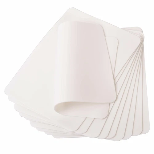 10PCS 8"x6" SILICONE Tattoo or Cosmetic Practice Skin Fake Skin Blank Sheets - product listing photo