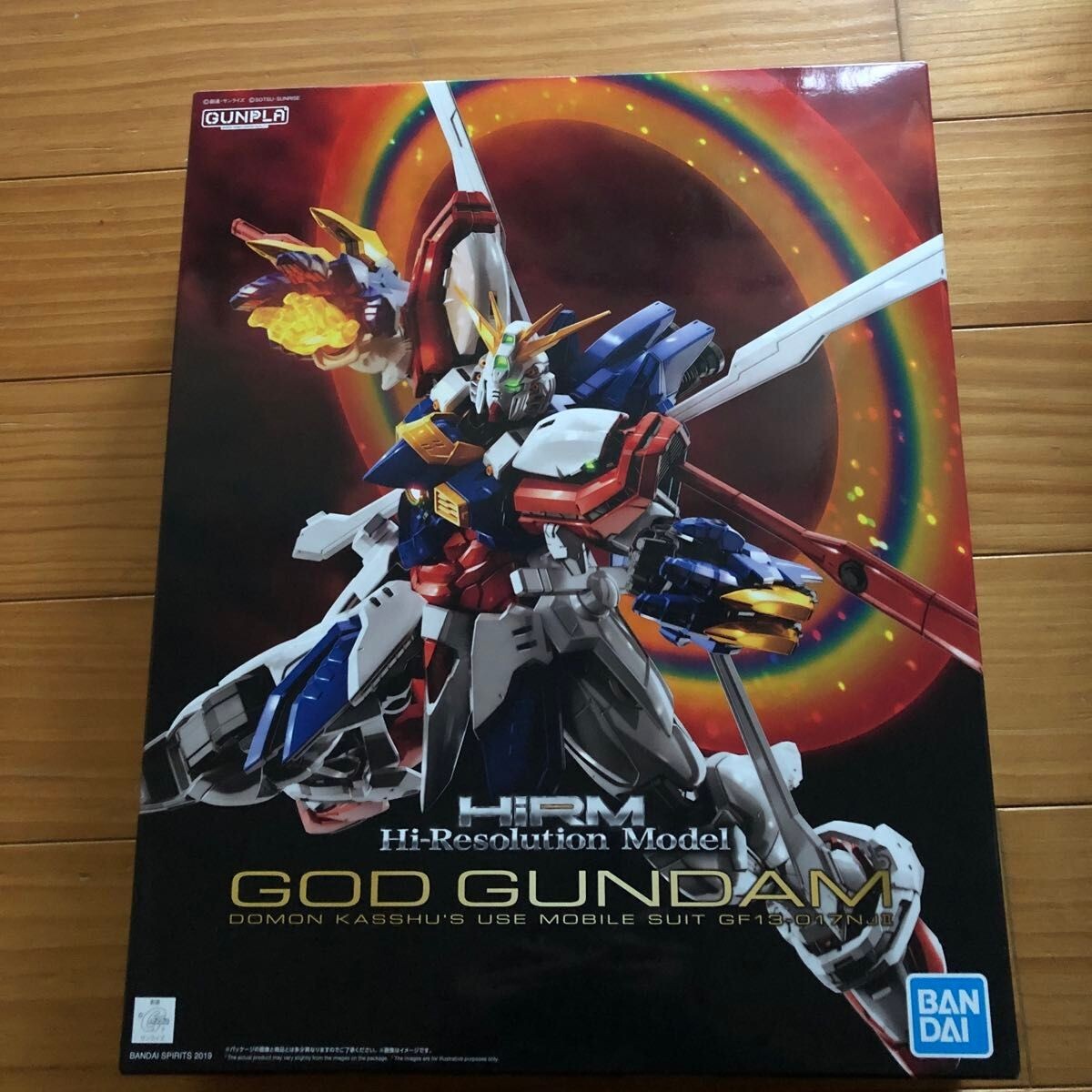 BANDAI Hi-Resolution Model 1/100 GOD GUNDAM MOBILE FIGHTER G 