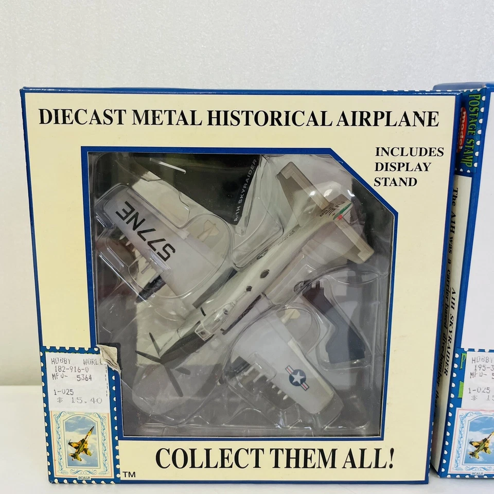 2 Postage Stamp Planes 5364 1:100 A-1H Skyraider & 5364-1 A1H Skyraider - Image 2 of 4