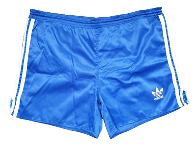 ADIDAS Sampdoria Glanz Nylon Shorts blau D7 Sporthose Fußball Vintage Retro Gym - Bild 1 von 4