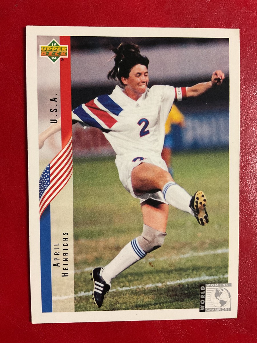 1994 Upper Deck World Cup Womens Soccer set Mia Hamm Rookie card +