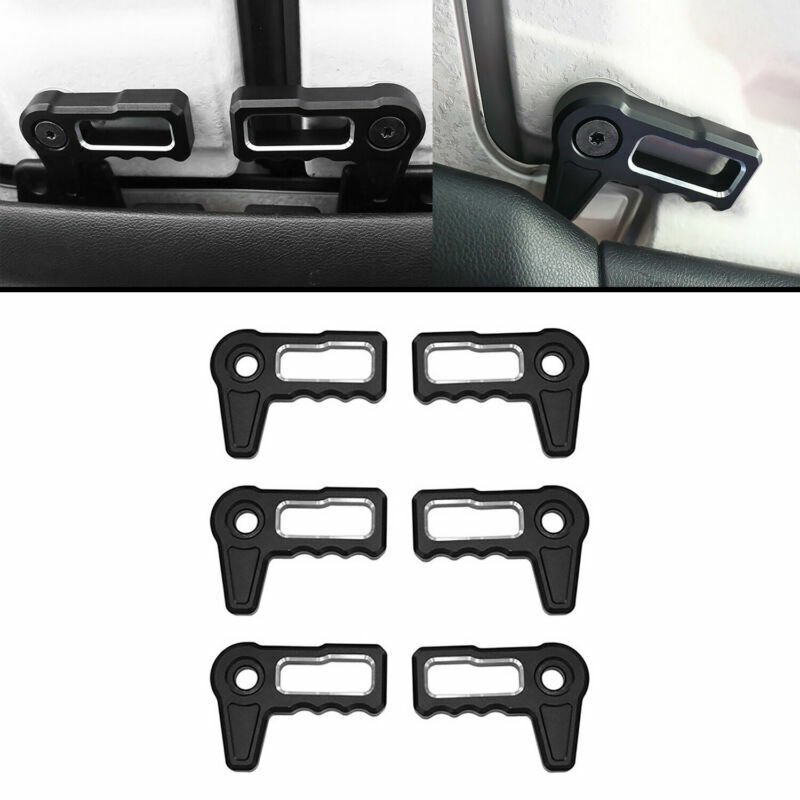 6Pcs Aluminum Alloy Car Roof All items free shipping Switch Handle For Wrangle Jeep Trim trend rank