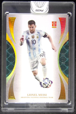 2022 AFA FansMall Team Set Argentina Lionel Messi #/10