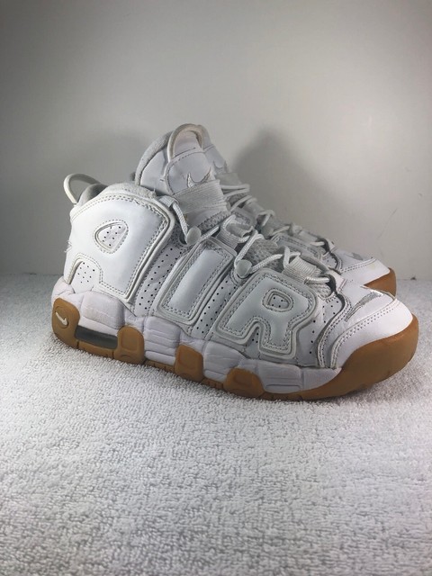 white uptempo gum bottom