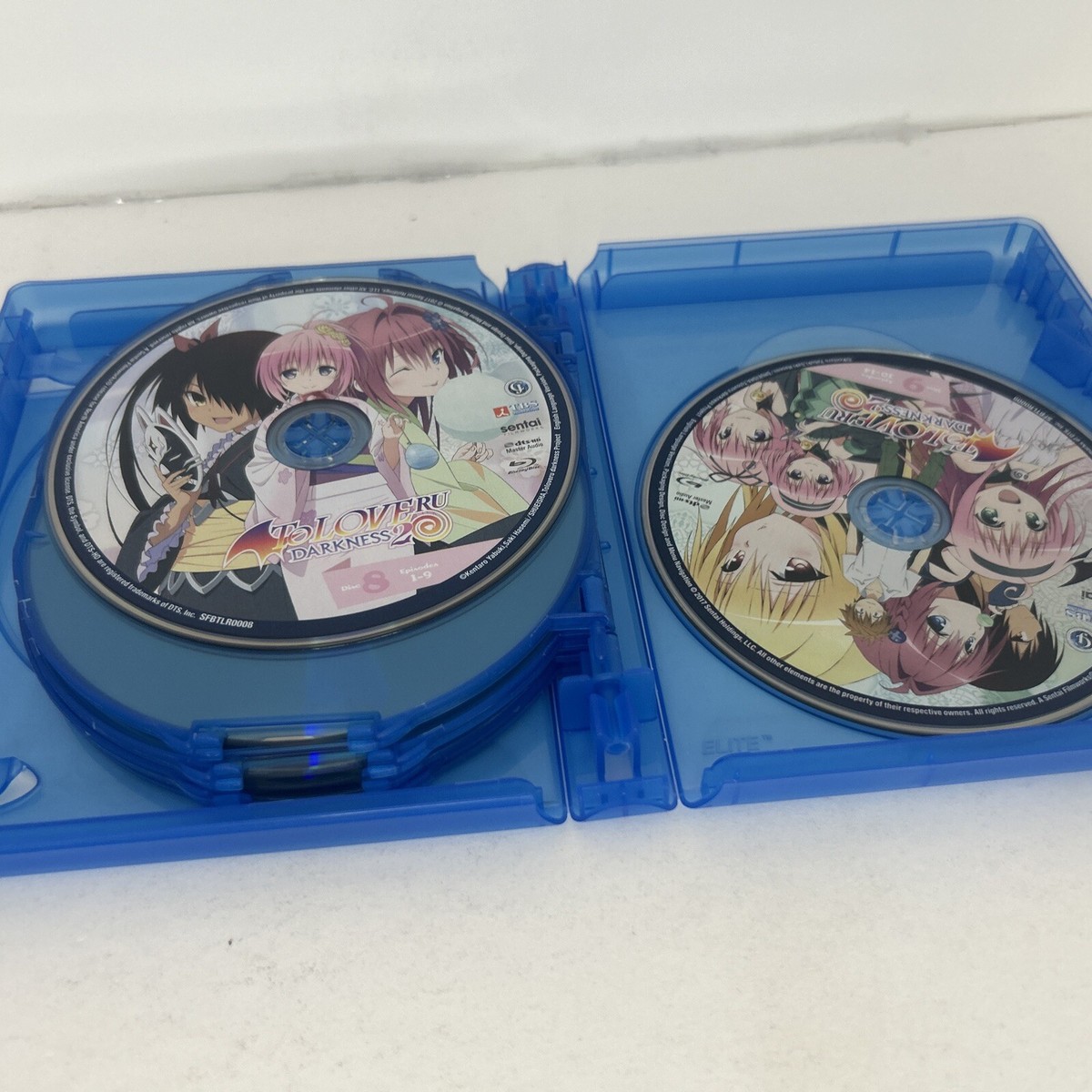To Love Ru: Complete Collection 9 Disc Blu-ray Like new, English Subtitles To Love Ru: Complete Collection 9 Disc Blu-ray Like new, English Subtitles