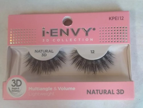 Eyelashes Natural 3D Collection Angle & Volume NEW i-Envy KPEI 12 READ