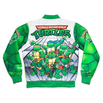 Chalk Line Teenage Mutant Ninja Turtle Retro Fanimation Jacket BRAND NEW