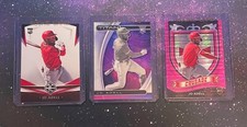 2021 Panini Chronicles Titan Purple Jo Adell #14 3 Card Lot