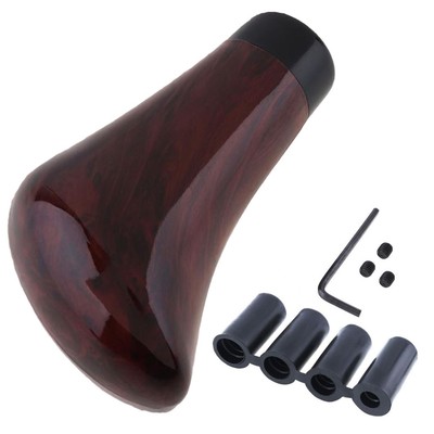 Universal Wood Grain Car Gear Head Manual Gear Shift Knob TLS J