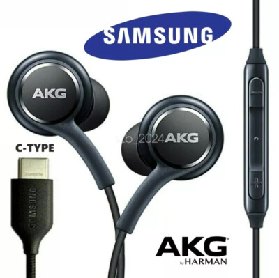 Original Samsung Kopfhörer AKG USB-C In-Ear Ohrhörer Galaxy S25 S24 S23 S22 A55