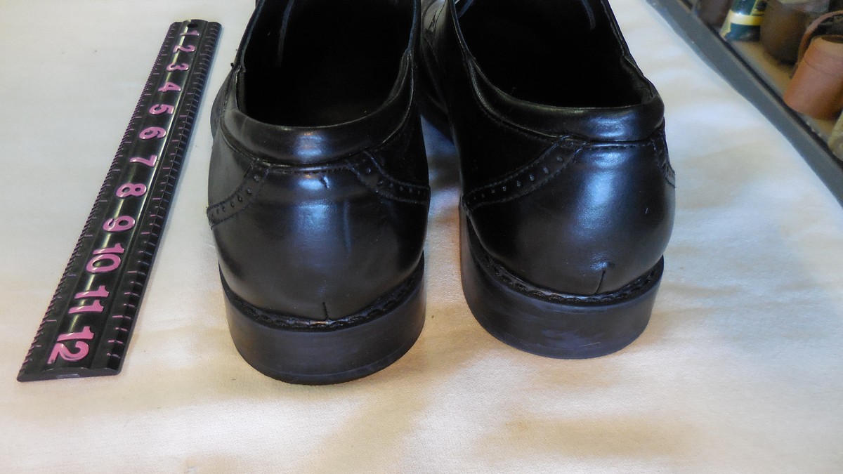 BRAND NEW Joseph Abboud Mens Shoes Sz 10.5 Black Wingtip Leather Lace-Up Joseph Abboud Leather Upper Wingtip Dress Shoes for Men for  main image 3