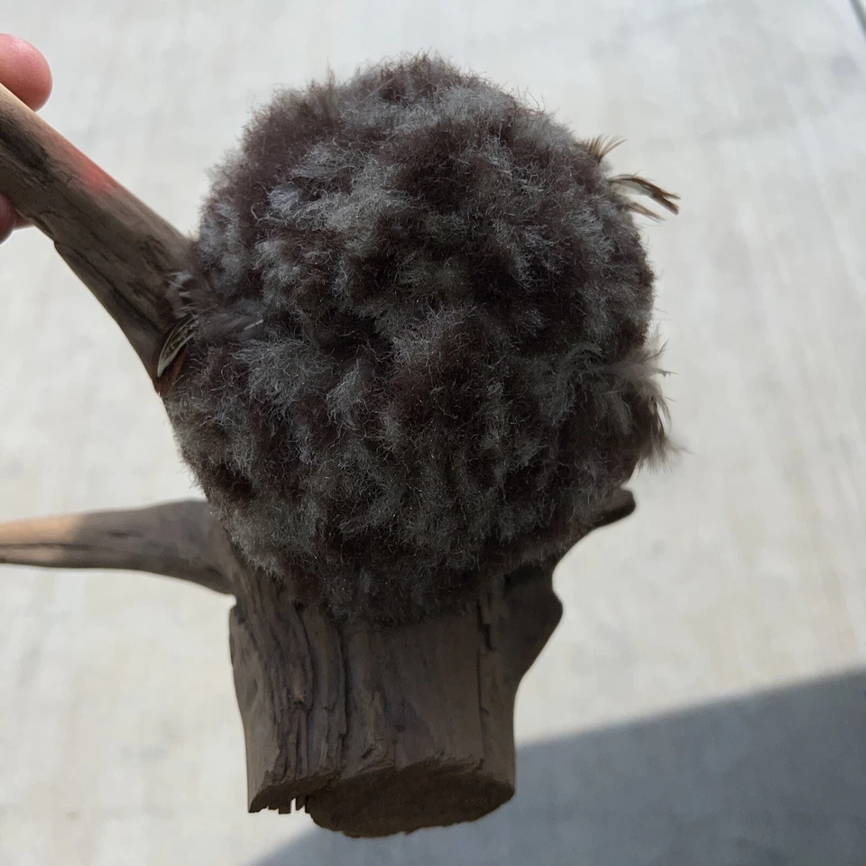 imitación taxidermia bebé búho en rama de árbol decoración del hogar Foto 4 de 4