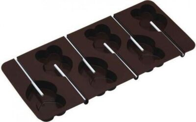 Kitchen Craft Schokololli-Form Herzen m. Stielen Schokoladenform