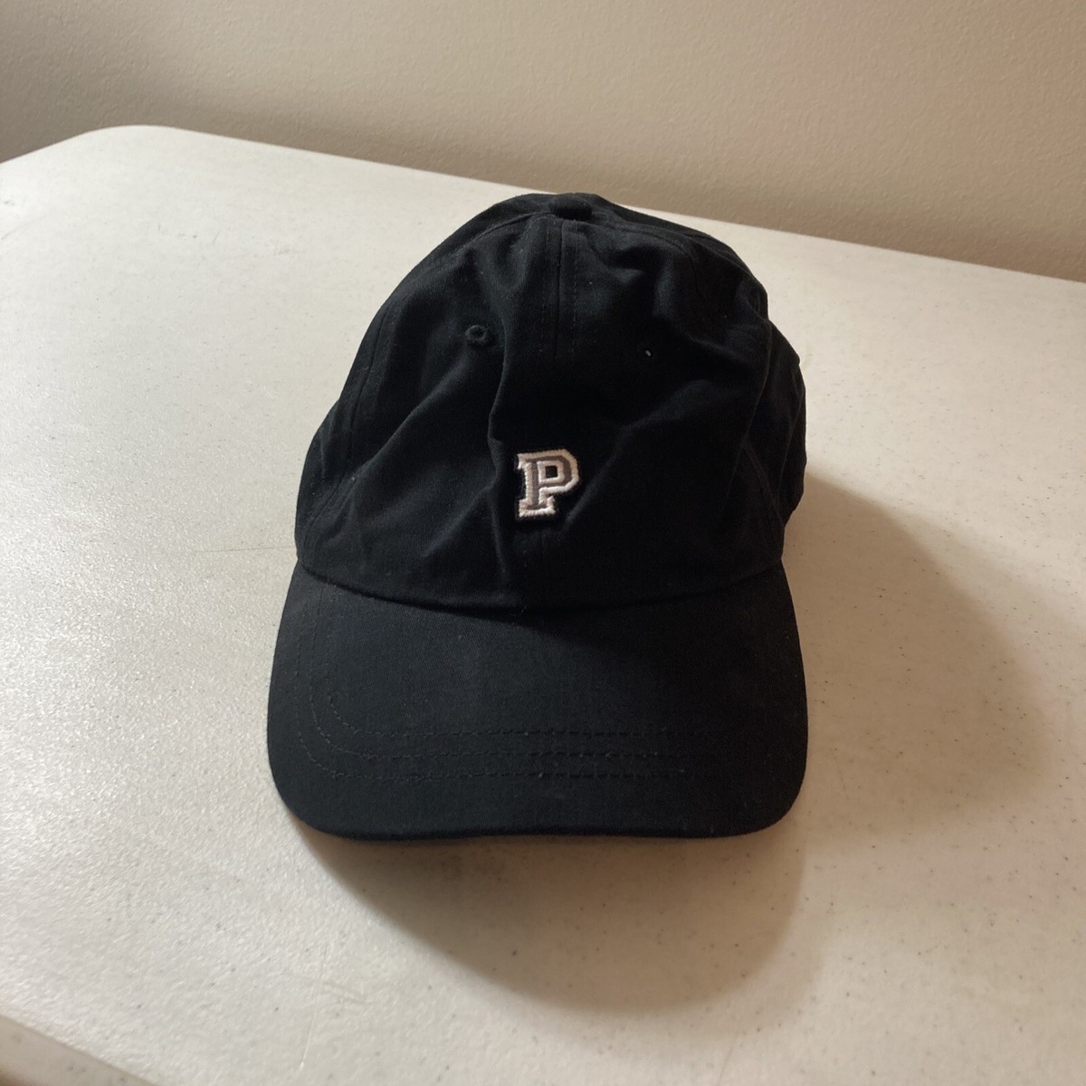 Victoria Secret Pink Adjustable Strap Black Hat | eBay