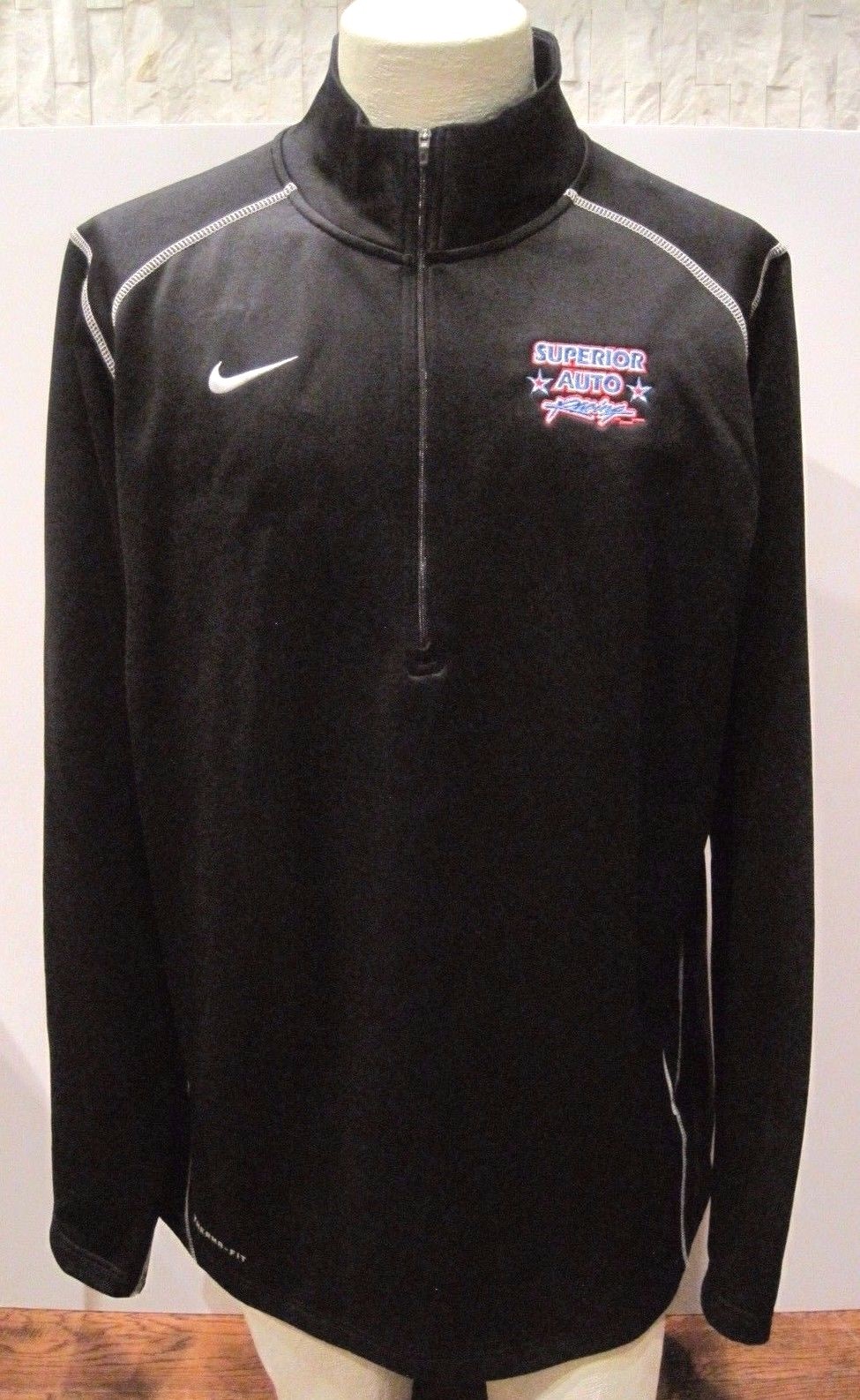 SACAI X NIKE Giacca da pista uomo Nike Therma Fit "Superior Auto Racing" artwork nera XL