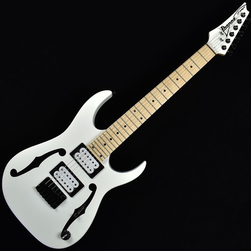 Ibanez PGMM31WH Paul Gilbert Signature Mini Chitarra Elettrica Bianca con Gig Bag - Foto 2 di 11