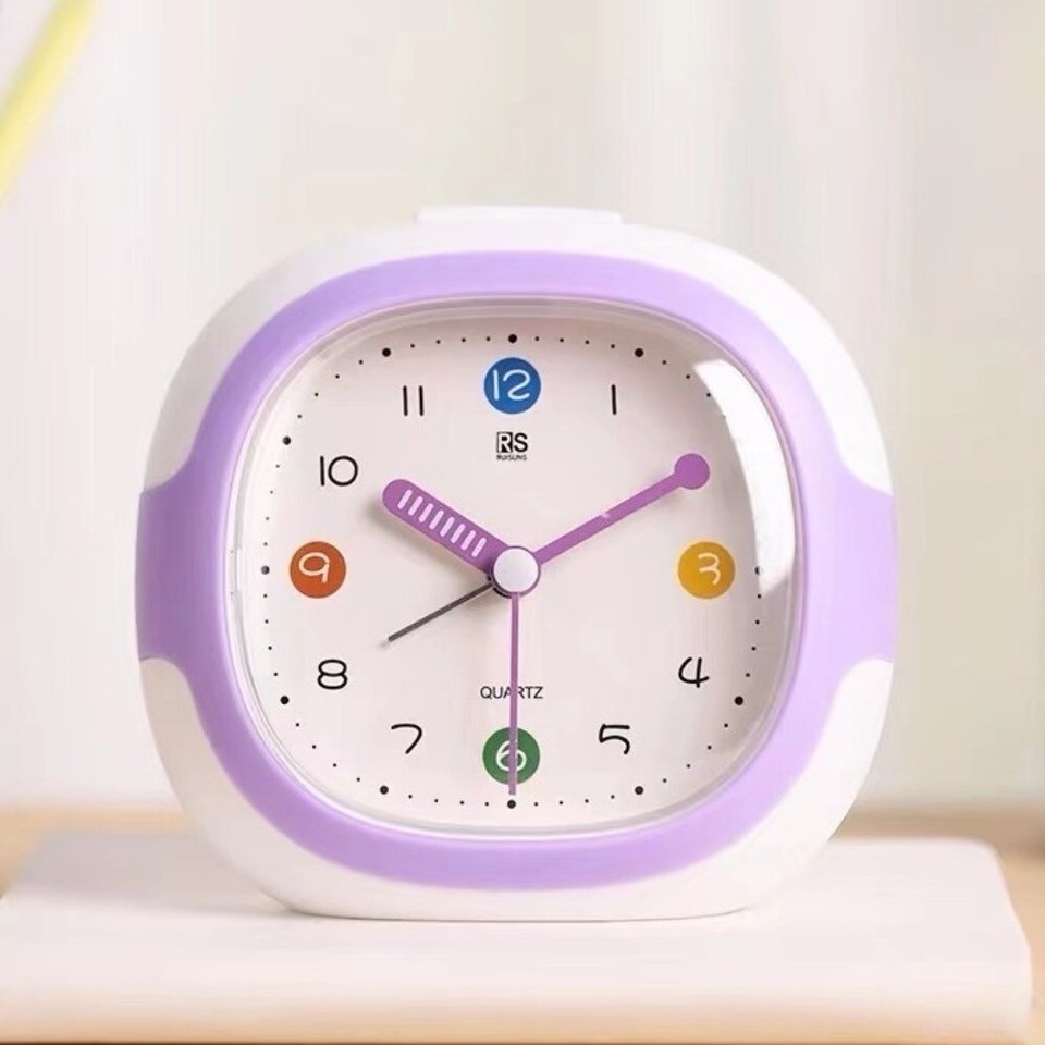 Sveglia Per Bambini A Forma Di Unicorno - Silenziosa, Con LED E Snooze - Foto 6