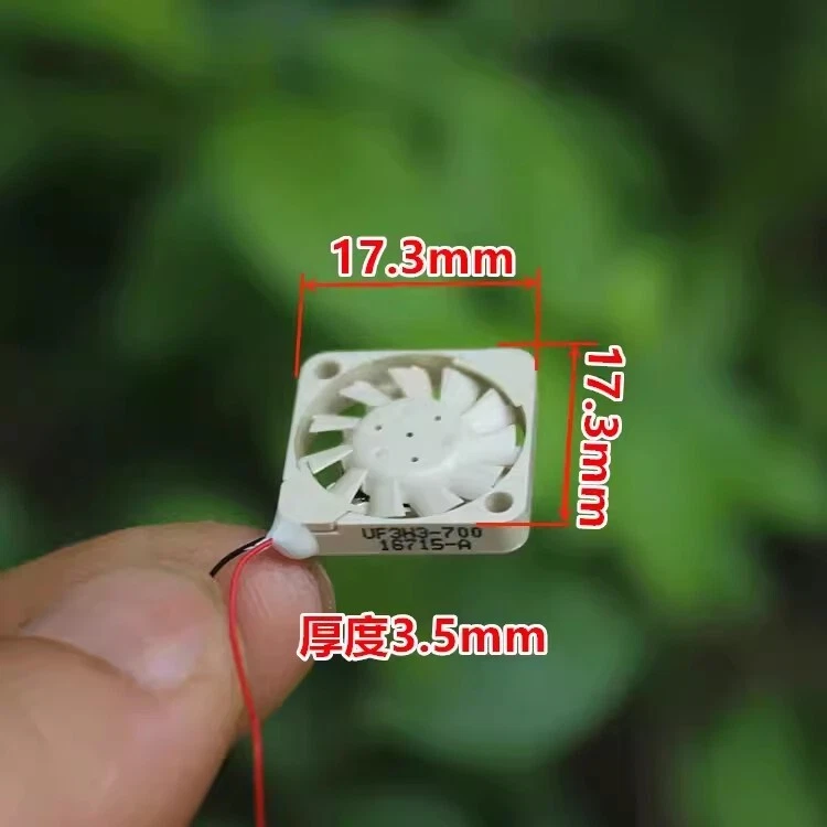 SUNON UF3H3-700 17*17*3MM DC5V 3.3V 1.7CM High Rotation Micro UAV Cooling fan - Image 4 of 4