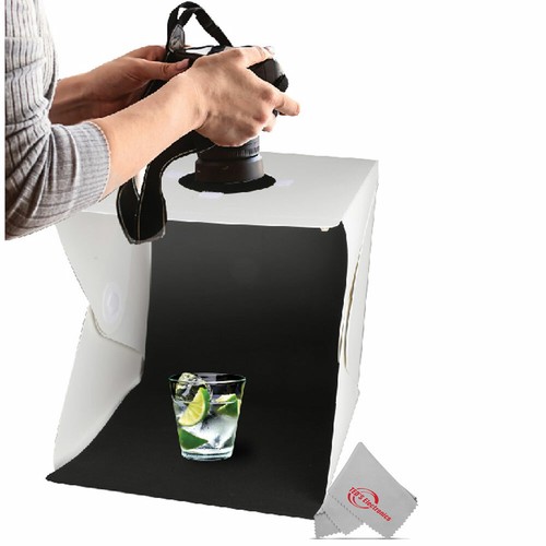 Folding Photo Studio Box with LED Light for Photographing Shooting Small Items - Picture 5 of 5