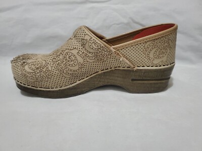 Chrome Rose Gold Dansko Dansko Professional Chrome Slip-On Clogs