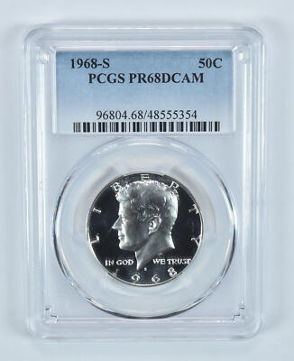 1968-S PCGS PR68 25C 硬貨 1968-S PCGS PR68 25C 硬貨 1968-S 25C